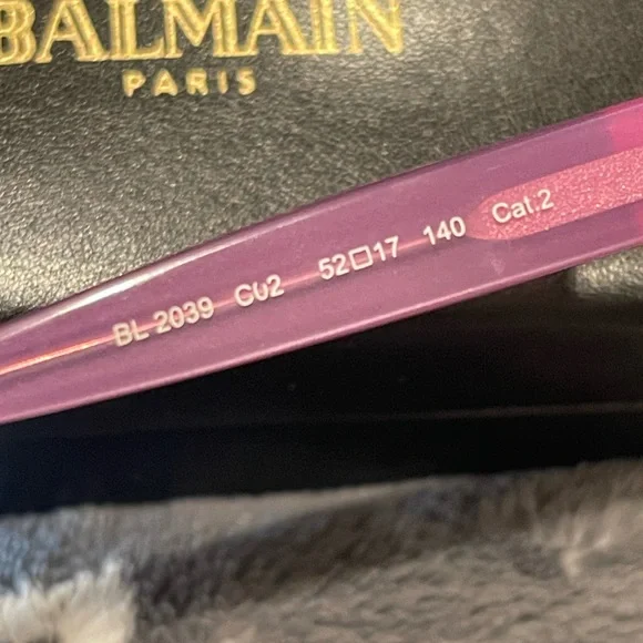 NWT Balmain Paris Sunglass purple ?NWT!?Purple Balmain Paris Sunglasses main image 4